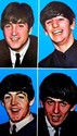 Beatles 1964 Postcard Set of 5 Paul Ringo George J