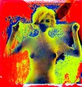 Marilyn Monroe Bert Stern Serigraph Blacklight 196