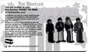 Beatles Ticket To Ride 3D Lenticular Promo Invitat