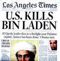 USA Kills Bin Laden Newspaper Los Angeles Times 5/