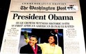 USA President Obama Washington Post Newspaper 2009