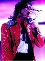 Michael Jackson Signed Concert Photo Autograph COA