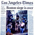 Boston Marathon Bombings Newspaper Los Angeles Tim