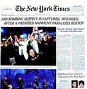 Boston Marathon Bombings Newspaper New York Times 