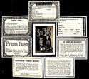 Beatles 1964 Wallet Photo Card Kit Paul John Georg