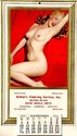 Marilyn Monroe Ad Calendar Golden Dreams Pinup 195