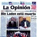 USA Kills Bin Laden Newspaper Los Angeles La Opini