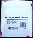 USA Senator Hillary Clinton Bubble Gum Cigars 2000