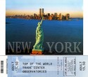 World Trade Center Observatory Ticket Pre 9/11 Adu