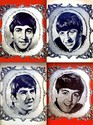Beatles 1964 Pinup Portrait Set of 4 John Ringo Ge