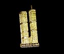World Trade Center Enamel Lapel Pin Pre 9/11 VTG W