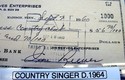 Autograph Jim Reeves PSA/DNA Check Signed Dated Se