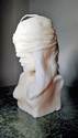 Lady Justice palm wax sculpture candle