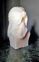 Lady Justice palm wax sculpture candle