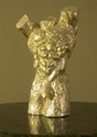  Kindling-Doll genuine Silver Leaf wax sculpture