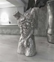  Kindling-Doll genuine Silver Leaf wax sculpture