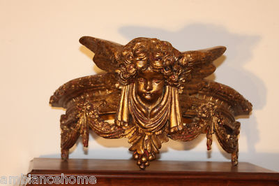 Ambianceantiques Aol Com Cherub Carved Bed Crown Teester Cornice New