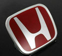 1 Pcs, JDM Honda Front Or Rear Badge Emblem H Red 