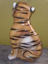 Rare Ceramic Tiger C.L.F Faiancas Alcobaca Portuga