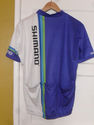 retro cycling shirt shimano giordana 1992  42" - 4