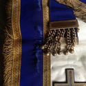 MASONIC APRON AND COLLAR LINCOLNSHIRE a551 WITH A 