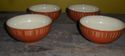 DENBY FIRE STRIPES  BOWL 5" 13 cm's x 4