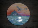 POOLE POTTERY PLATES EARLY FLIGHT ZEPPELIN AND AIR