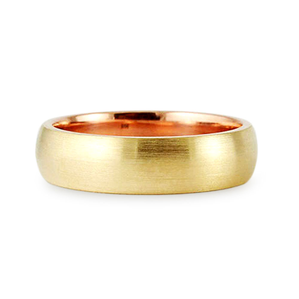 Brushed Gold Ring Gold Wedding Band Gold Tungsten Ring Etsy Mens Gold Rings Brushed Gold Ring Gold Tungsten Ring