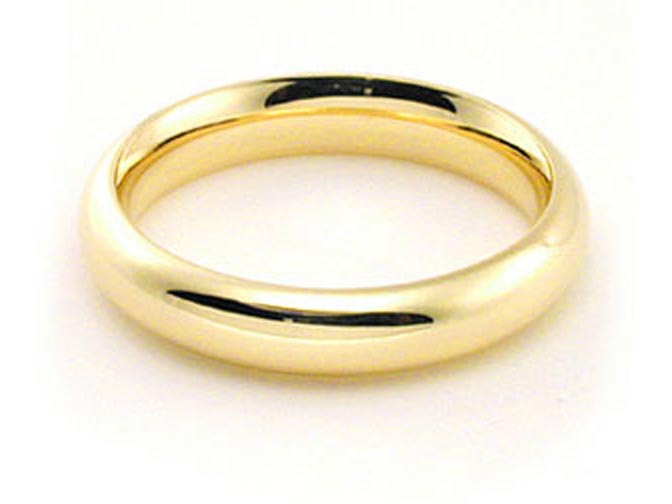 Comfort Fit Mens Womens Wedding Band Ring Classic Simple Rings 14k Solid Rose Gold Band 3MM Plain Matte Brushed