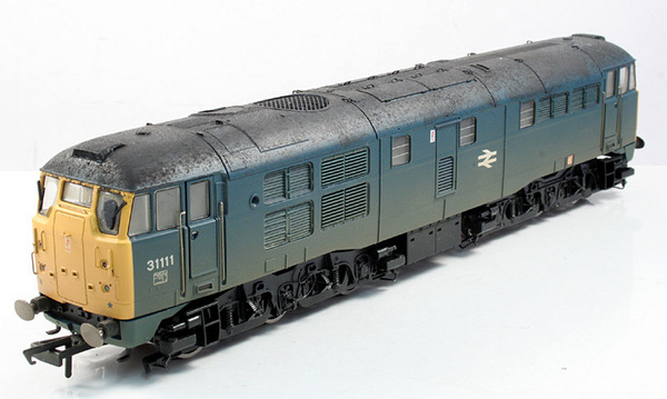 HORNBY OO CLASS 31 111 BR BLUE WEATHERED DIESEL LOCO | eBay