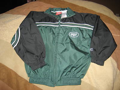 lauritav70 : NFL NY Jets Windbreaker Jacket boys girls size 5 6