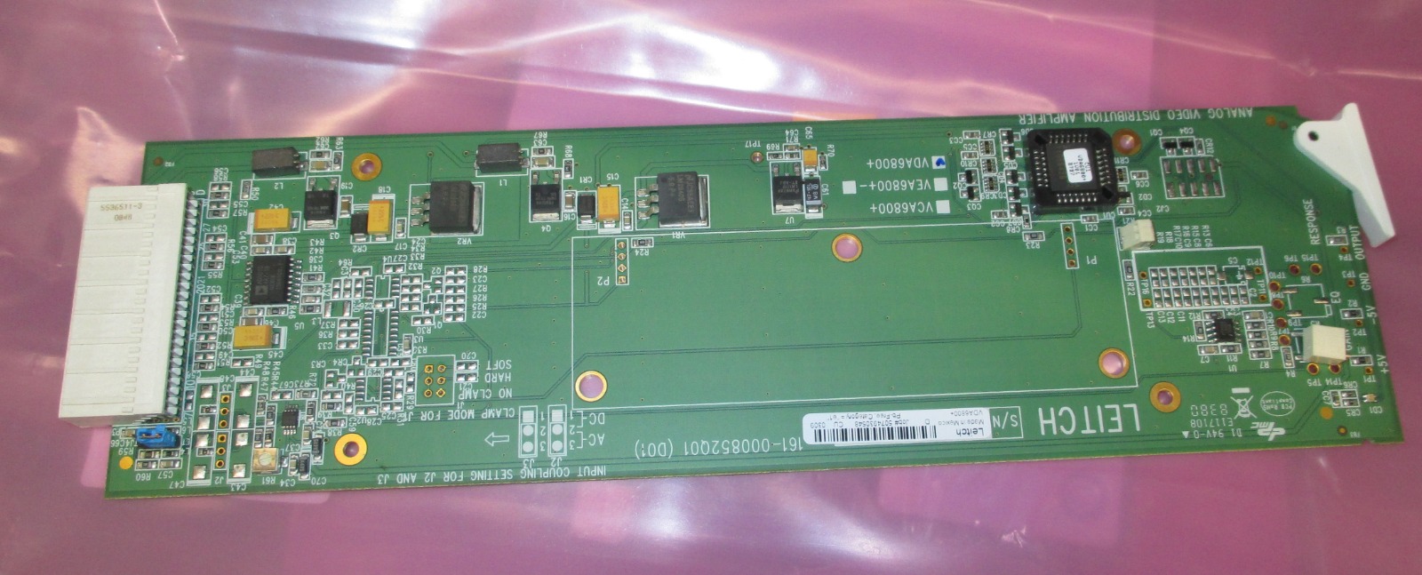 LEITCH VDA6800+ Analog Video Distribution Amplifier eBay