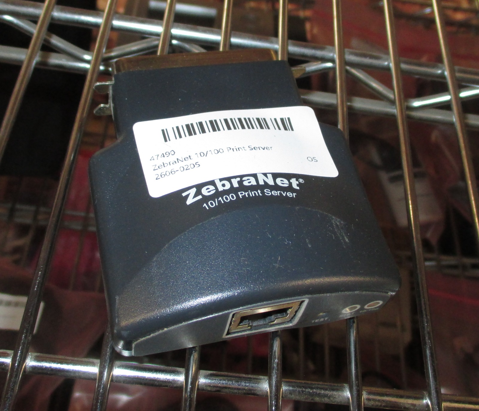 ZEBRA 47490 10/100 Print Server eBay