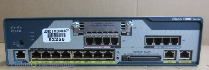 Cisco c1861 UC 4FXO K9 Wireless Router | eBay