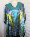 Plus Size 4X 5X 6X 1SFM Turquoise Lime Black Silky