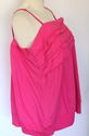 Plus Size 26W 28W 3X Bright Pink LANE BRYANT Ruffl