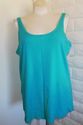 Plus Size 26W 28W 3X LANE BRYANT Turquoise Rib Kni