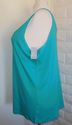 Plus Size 26W 28W 3X LANE BRYANT Turquoise Rib Kni