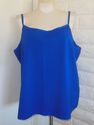 Plus Size 26W 28W 3X LANE BRYANT Royal Blue Adjust