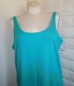 Plus Size 26W 28W 3X LANE BRYANT Turquoise Rib Kni