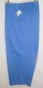 Plus Size 4X LIZ & ME Blue Cotton Knit Capris Crop