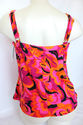 Plus Size 24W 2X Pink Orange CONTOUR Tankini Top T