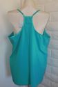 Plus Size 26W 28W 3X LANE BRYANT Turquoise Racer A