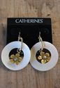 CATHERINES Pierced Earrings Mother of Pearl (Natur