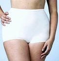 Plus Size 15  WHITE Combed Cotton 3-Pack Panties B