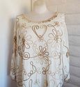 Plus Size 4XWP Light Beige MAGGIE BARNES Soutache 