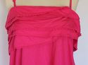 Plus Size 26W 28W 3X Bright Pink LANE BRYANT Ruffl