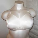 40DDD BRA - PLUS SIZE IVORY SERENADA BACK-SMOOTHER