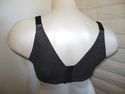 48D BRA - PLUS SIZE BLACK & WHITE SERENADA BACK SM