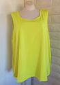 Plus Size 4X Neon Green Yellow MAGGIE BARNES Slink